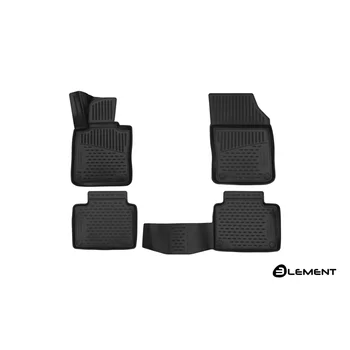 

3D mats in salon Volvo V90 2016, station wagon (Europe), 4 PCs