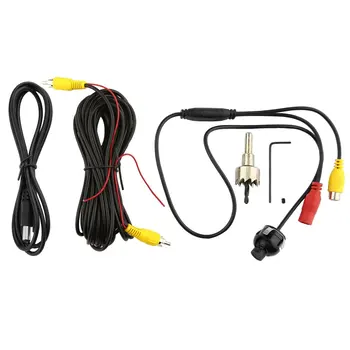 

Universal Reverse Backup Parking Camera Night Vision Waterproof 360 Adjustable Camera 170 Degress Car Rear View Camera UK Plug