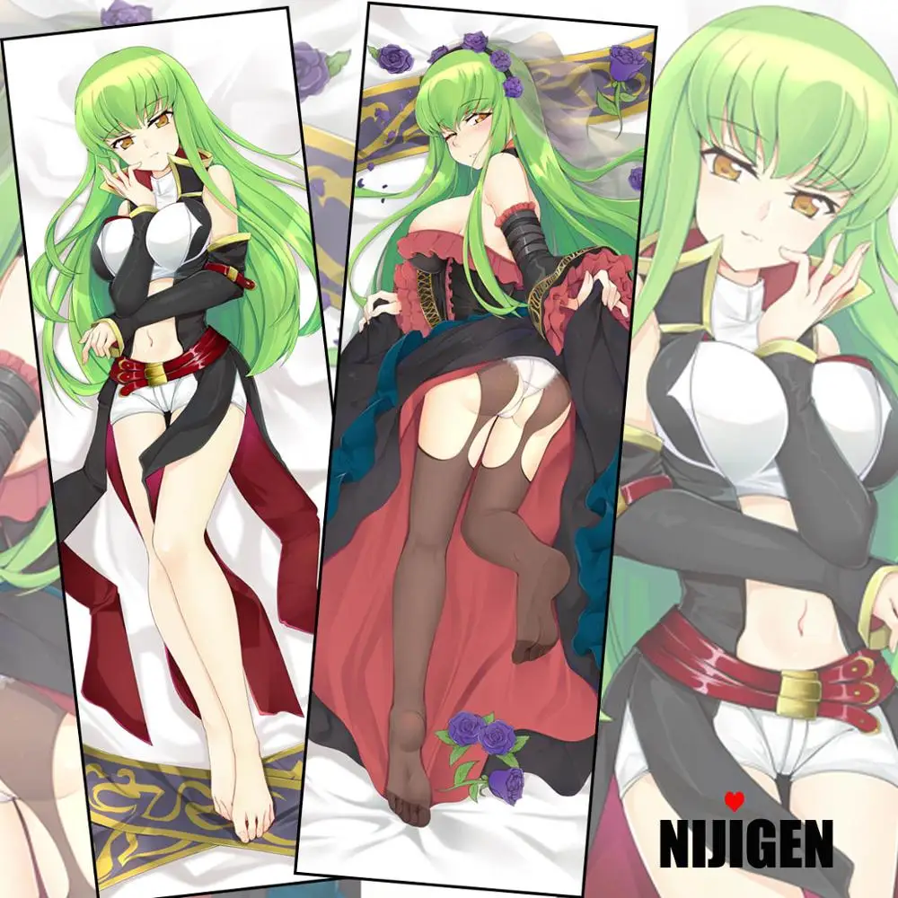 Милый декоративный Чехол на подушку с Аниме Dakimakura Code Geass C.C | Дом и сад