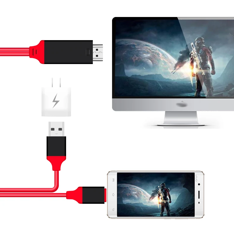 4k* 2k 1080P микро USB к HDMI кабель 1080P Full HD выход аудио адаптер переходник для HDTV 5Pin 11pin для samsung Galaxy S2 S3 S4 S5