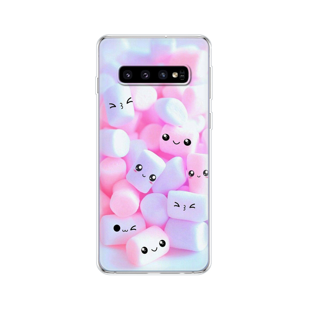 Samsung Galaxy S10 Case S10Plus Case Silicone TPU Cover Phone S10 E Case On For Samsung S10 Plus G975F S 10 SM-G973F Case