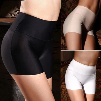 

NEW 2020 Women High Waist Short Pants Soft Seamless Safety Summer Under Skirt Shorts Breathable Tights for Female Hot Sale