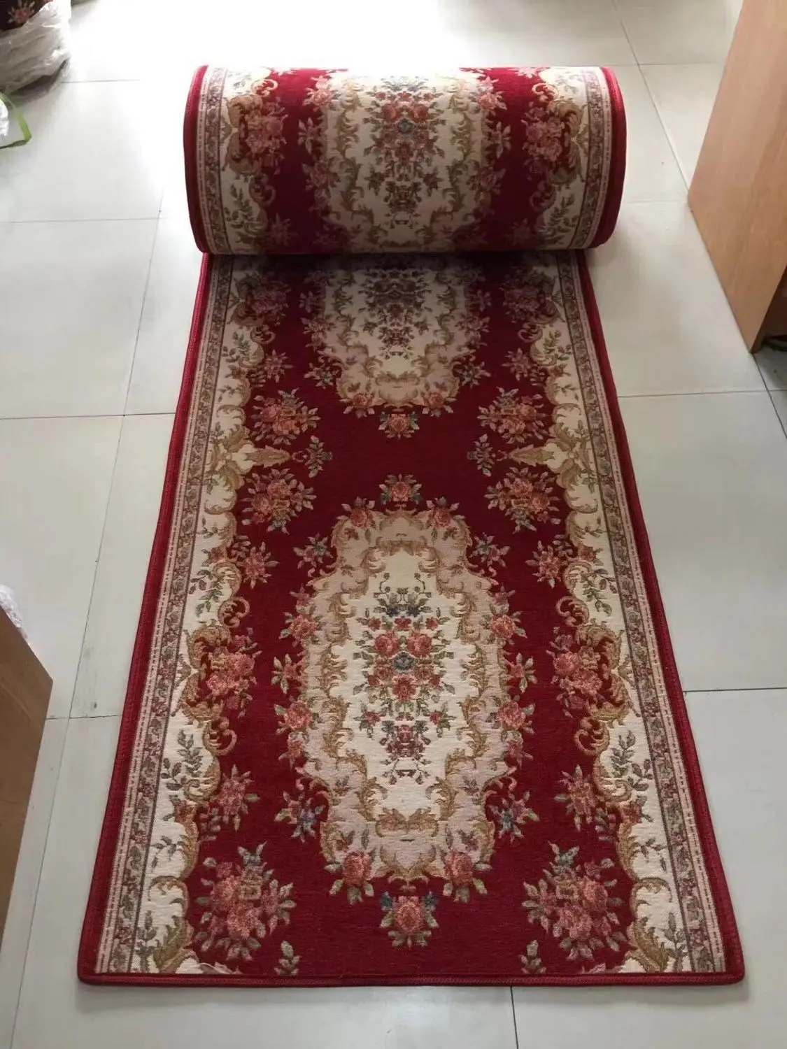 3 Длинный Коврик для прихожей и ковров для коридора гостиной лестницы нескользящий красный ковер Отель домашний торговый центр Прихожая канал дверной коврик - Цвет: 3