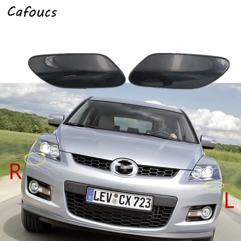 Car Headlight Washer Spray Nozzle Cover Cap Jet Hid Lid For Mazda Cx 7 Cx7 Er 06 07 08 09 Bumpers Aliexpress