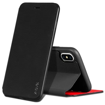 

Ultra Thin Slim Cover For Apple iPhone XS Max Flip Case Leather TPU Book Case For Apple iPhone XR Flip Case 6 S 6S 7Plus 8Plus