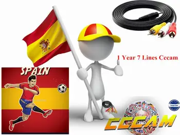 

Tv-Receiver Support Cccams Spain WIFI Satellite Most-Stable Europe DVB-S2 Full-Hd 7lines
