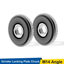

M14 Thread Replacement Angle Grinder Chuck Angle Grinder Inner Outer Flange Nut Set Quick Clamping Release Nut Clamp and Device
