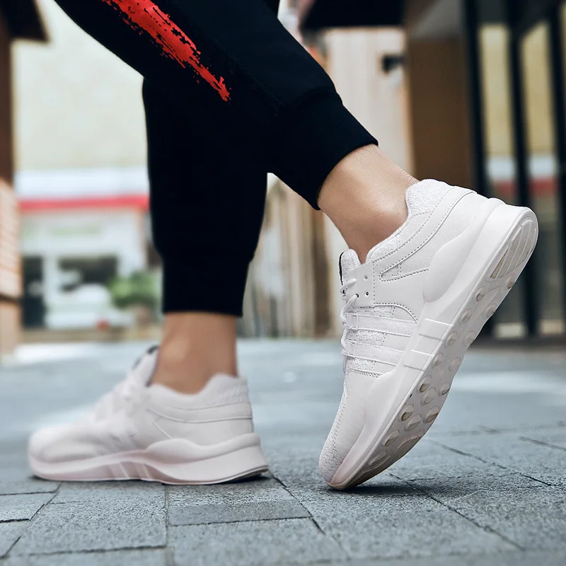 

Autumn Mesh Shoes Running Athletic Shoes Teenager Punched Sheet Surface Students Shoe 2019 Comfortable Versatile