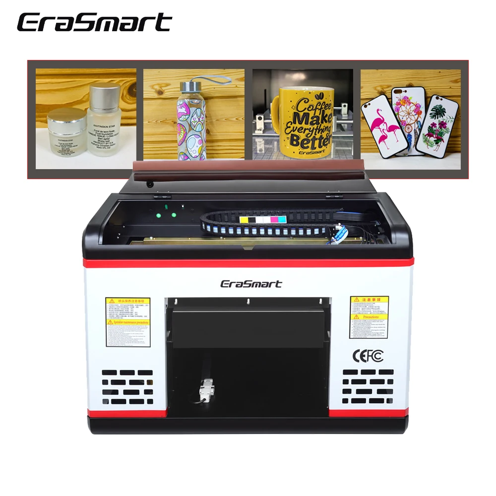 Оригинальный китайский автоматический многоцветной планшетный принтер Erasmart A3 с