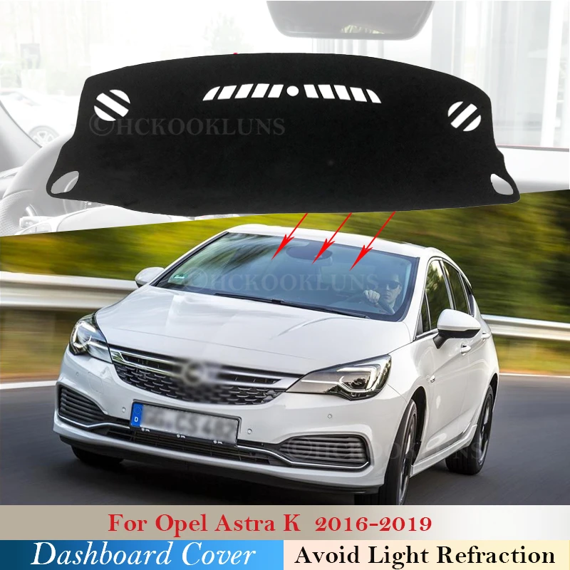 Cubierta protectora para de coche, accesorios Opel Astra K 2016 2017 2018 2019, parasol Anti UV, alfombra Vauxhall para coche| - AliExpress