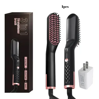 

Men'S Portable Multi-Function Beard Combs Bristle Brushes Hair Combs Men'S Straight Hair Combs Hair Combs