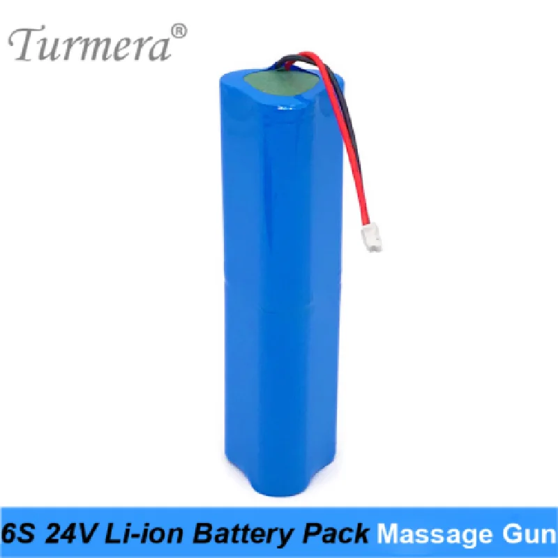 Bateria de Lítio Recarregável 3000mah para Massagem Arma Massager Muscular Substituir Bateria e Chave de Fenda Uso da Bateria Turmera 6s 24v - Image 2