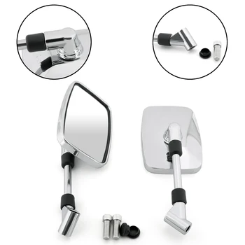 

Artudatech Rectangle 10MM Rear View Mirrors For Suzuki VS600 VS750 VS800 VL800 VZ800 VL1500 Motorcycle Accessories Parts