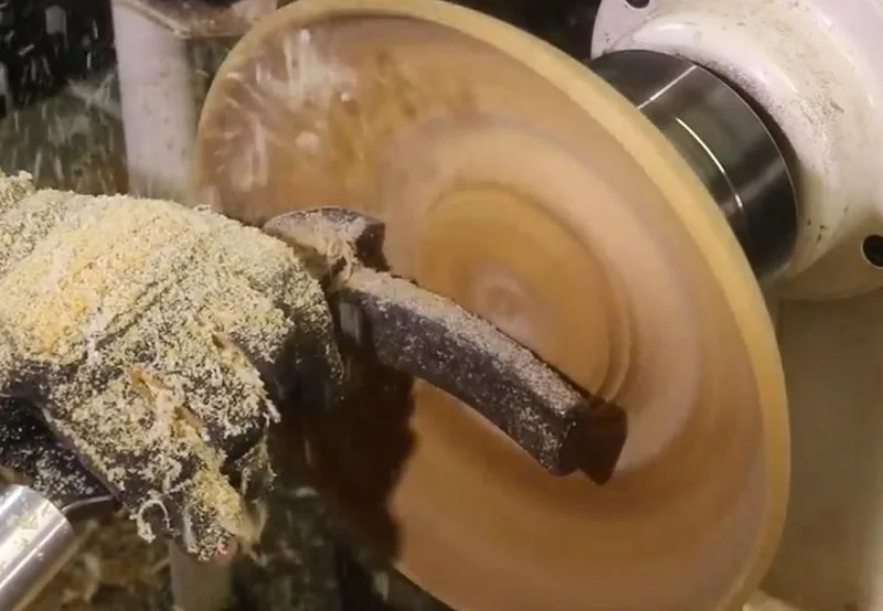 HSS 네거티브 레이크 스크레이퍼 Woodturning 치즐 12mm / 22mm 너비 아크 베벨 블랭킹 휴대용 목공 터닝 도구