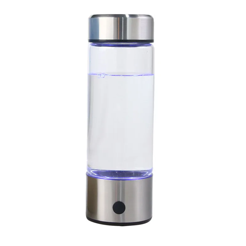 Japanese Titanium Quality Hydrogen Rich Water Cup Ionizer Maker/Generator Super Antioxidants ORP Hydrogen Bottle 420ml