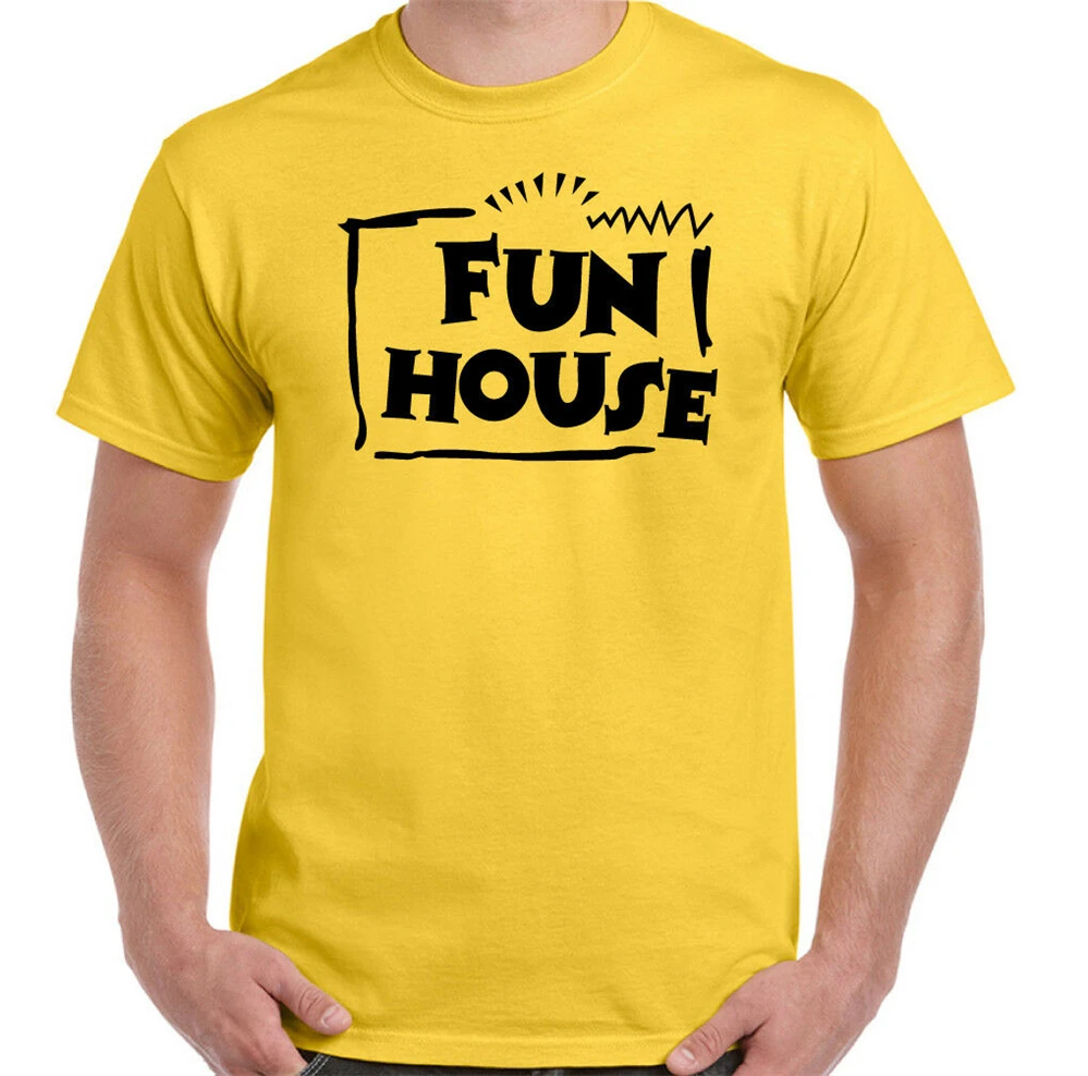 Забавный дом Camiseta Hombre Ретро Disfraz Despedida De Soltero Doo ananos 80 90S новейший новый стиль