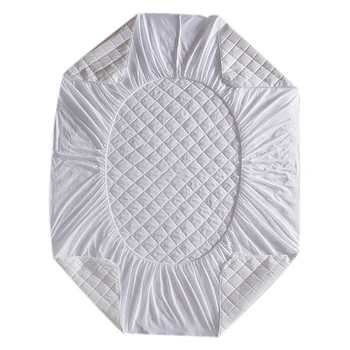 

Waterproof Crib Mattress Protects Mattress Cushion Cover, Super Soft and Breathable Crib Fence 52 inch X 28inch + 6 inch