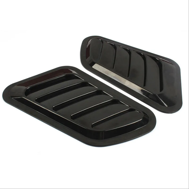 

2pcs Car Decorative Air Flow Intake Hood Scoop Bonnet Vent Cover Fender