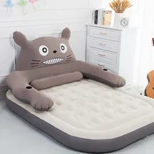 Надувной матрас, надувная кровать, односпальная или двойная кровать, бытовая, заполненная газом, для улицы, переносная кровать с воздушной подушкой