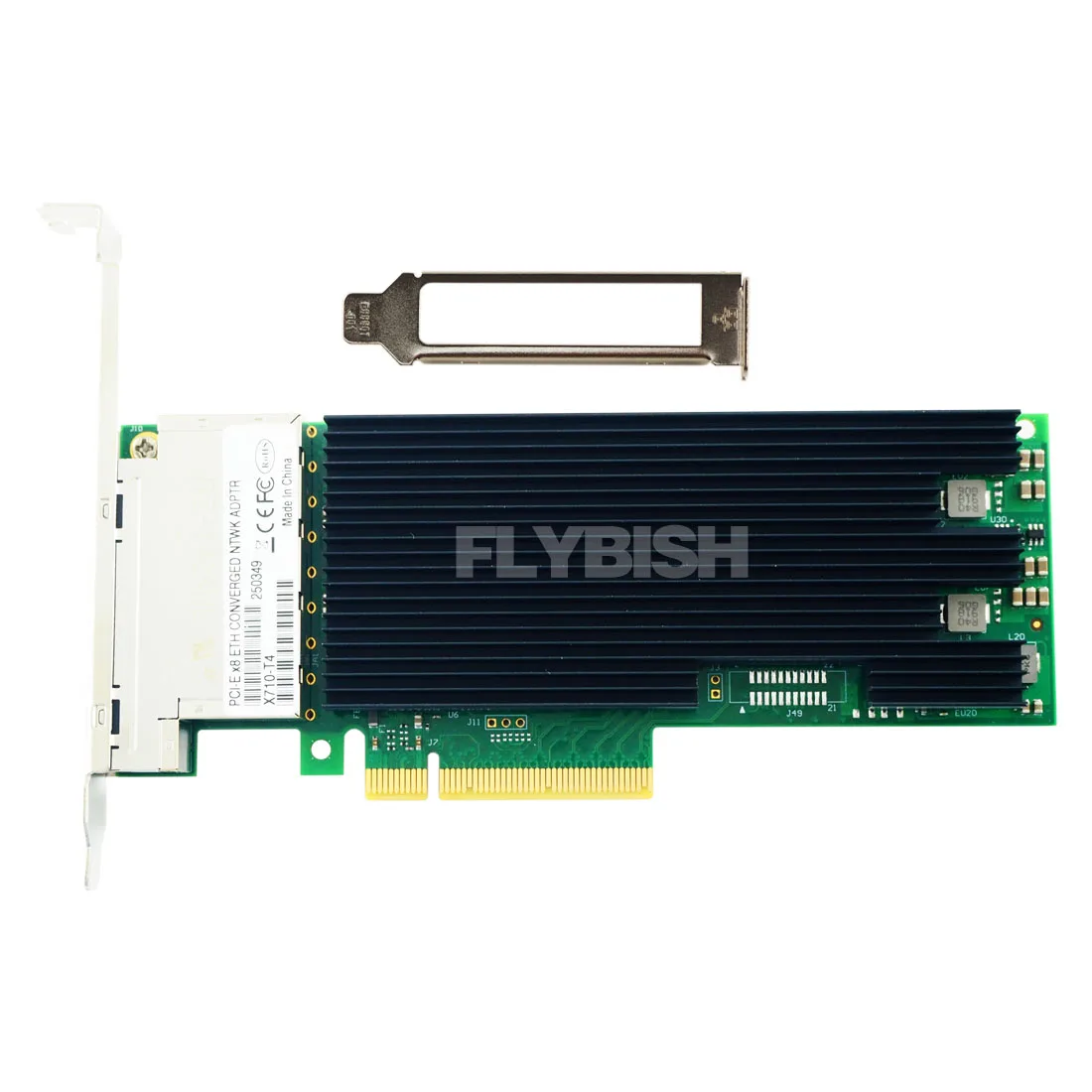X710-T4 이더넷 통합 네트워크 어댑터 10G PCIe 쿼드 포트 Intel XL710BM1 RJ45 구리