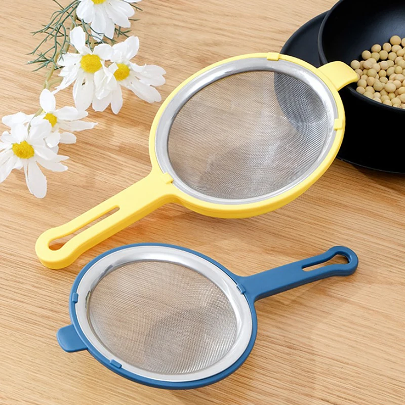 Tamis à Farine Inox 20,3 Cm Maille Fine 80 - Passoire Professionnelle Avec Anneau Suspension