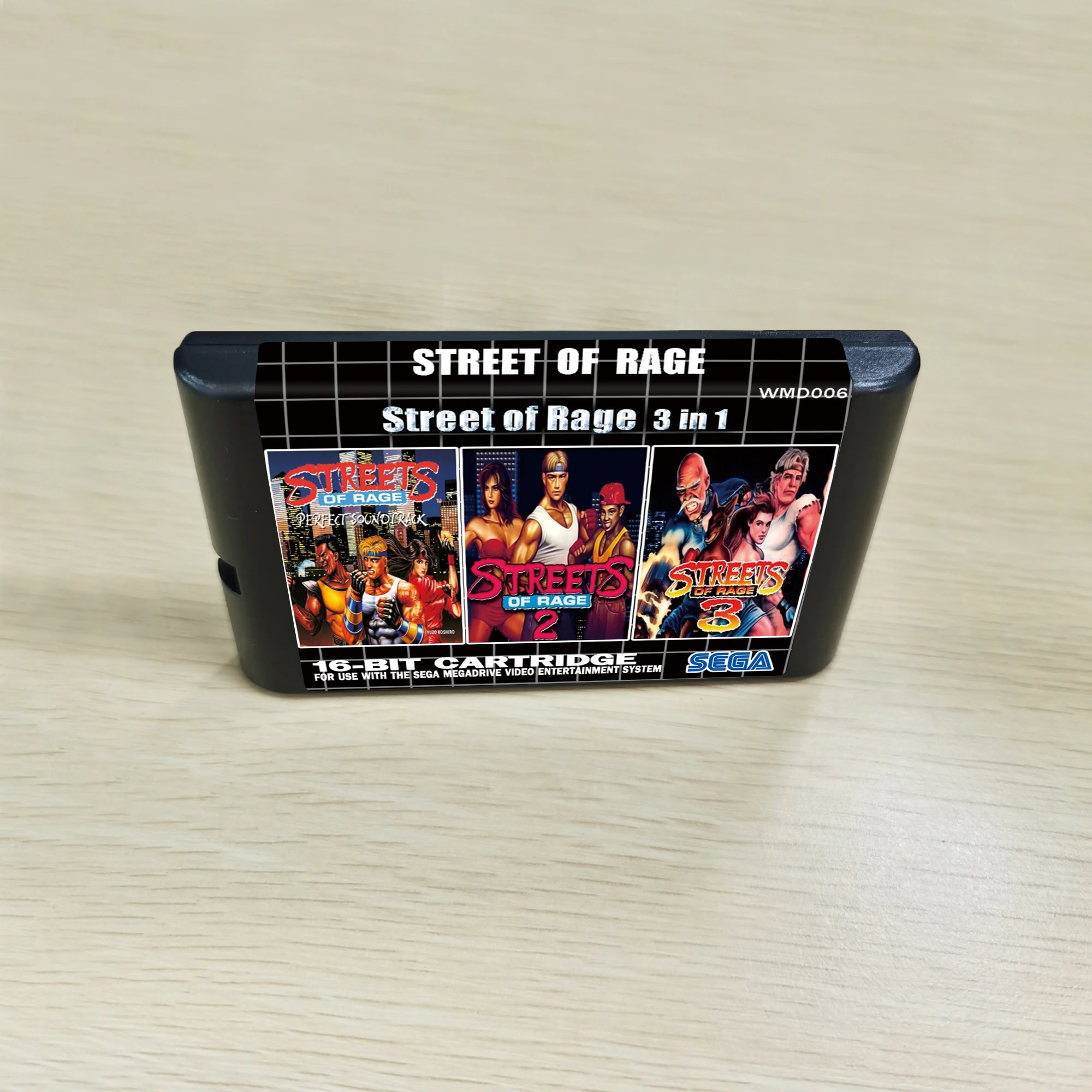 Street of Rage 3 в 1 (Streets 2 3) -16-битный игровой картридж MD для консоли MegaDrive Genesis |