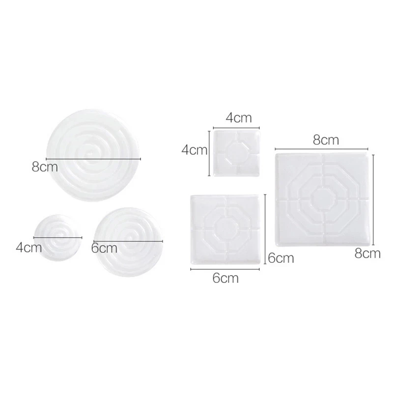 4Pc Furniture Silicon Protector Table Mat Anti Slip Shock Proof Pad Cups Chair Leg Protectors Silicone Feet Floor Legs Pads Sofa