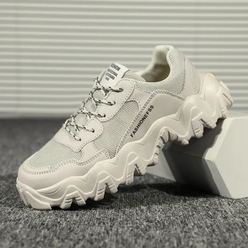 

Hot Sale Shoes Men Casual Mesh Breathable Sneakers Walking Comfortable Light Outdoor Footwear 2020 New Sapato Masculino