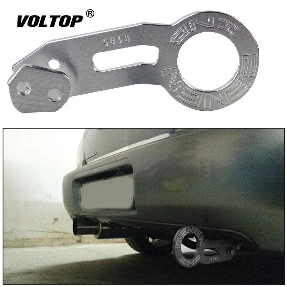 

Universal Trailer Hook Car Accessories Rear Towing Ropes Bars Tow Hook Set for Most Car Auto Trailer Ring