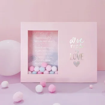 

INS wind Valentine's Day Lipstick cosmetics gift box packaging Send girlfriend cajas de carton wedding Party Favors paper bag