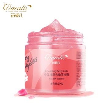 

Daralis 200G Rose Body Scrub Whitening Exfoliating Gel Deep Clean Peeling Lotion Dead Skin Remover Cream Moisturizing For Body S