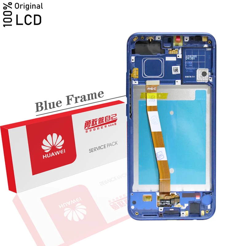 Оригинальный ЖК экран для Huawei Honor 10 дисплей с сенсорным экраном и дигитайзером в