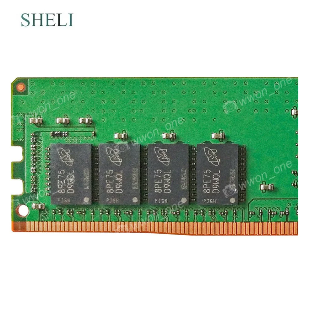 Шели 8 Гб 2RX8 PC4-2666V-R DDR4 2666 PC4-21300R 288Pin ECC память сервера модуль