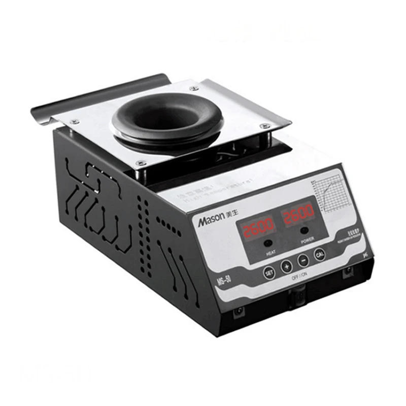 

Lead-free tin furnace MS-50 environmentally friendly tin melting furnace, 250W pure titanium alloy tin pot dip soldering furnace