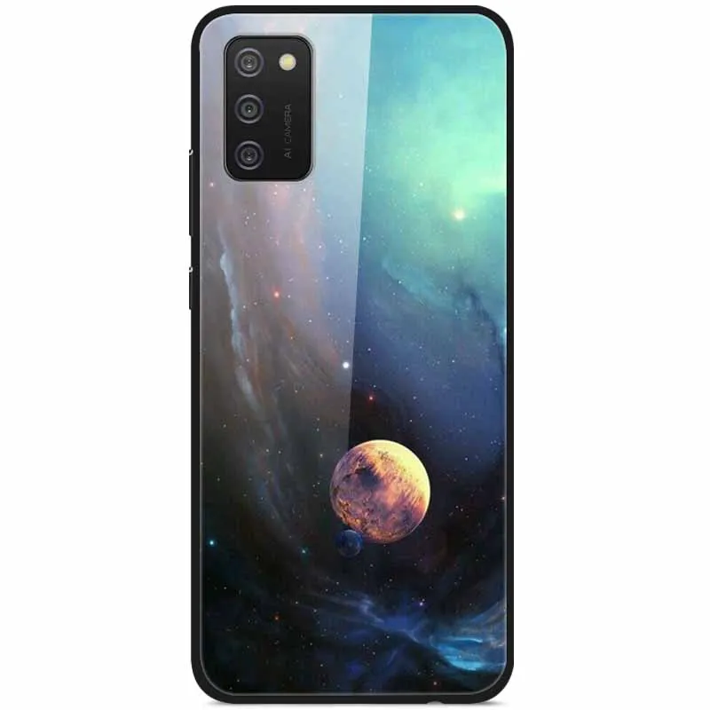 samsung cute phone cover For Samsung A31 A41 A71 Case Tempered Glass Hard Phone Cover For Samsung Galaxy A51 Case A 51 Protective Fashion Funda coque kawaii phone cases samsung Cases For Samsung