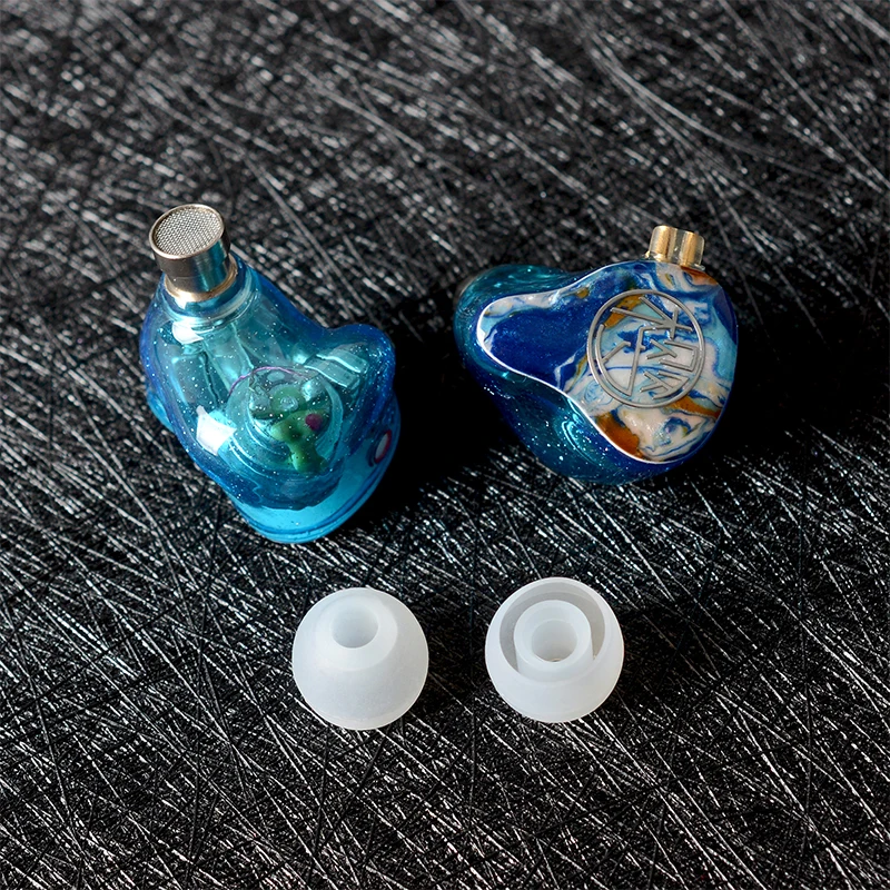 YTAO Resin Shell Headset 2DD+6BA Hybrid Driver