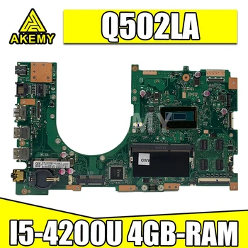 

New!! Q502LA Laptop Motherboard For Asus Q502LAB Q502LA Q502L Mainboard w/ I5-4200U 4GB-RAM