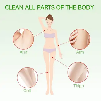 

Depilatory Wax Paper Depilate Painless Body Hair Removal Non-woven Paper Auxiliary White Wax Depilation Double-sided Tool C Y0U4