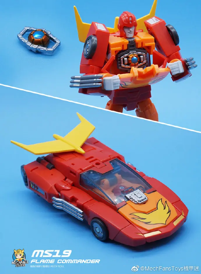 MFT Transformation Rodimus Prime Pioneer MS19 MS-19 Action Figure Robot With Box