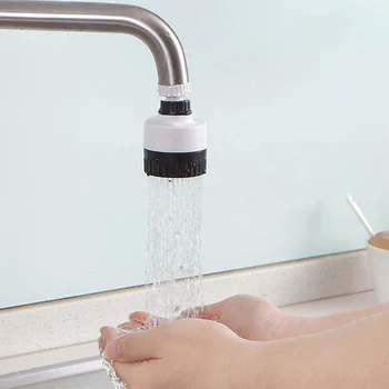 

Kitchen Tap Head 360 Rotatable Faucet Booster Sprayer Water Saving Movable Faucet Spray Head Bathroom Nozzle Bubbler Connector