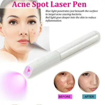 

Red Blue Light Therapy Varicose Veins Treatment Laser Pen Scar Wrinkle Removal Treatment pen