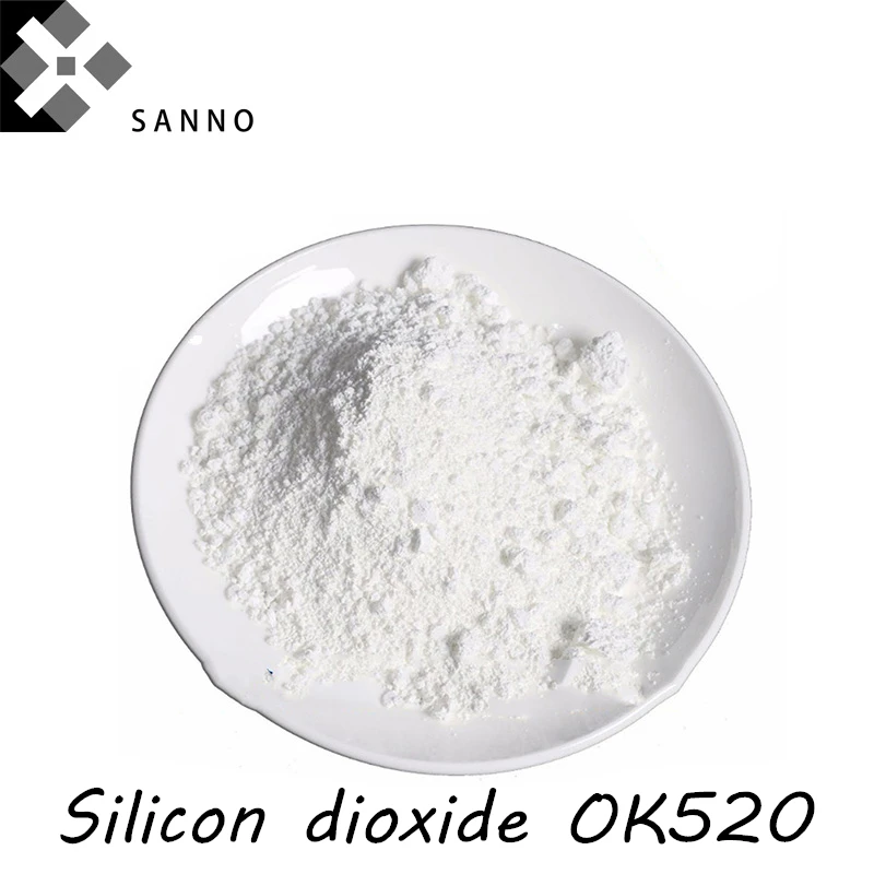 High purity Silica powder 3um OK520 non toxic silicon dioxide powder