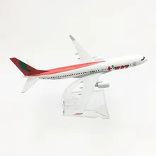 16 см 1/400 весы Boeing B737 Корея t'way авиалиний модель самолета игрушки литой пластиковый сплав самолет Подарки для ребенка