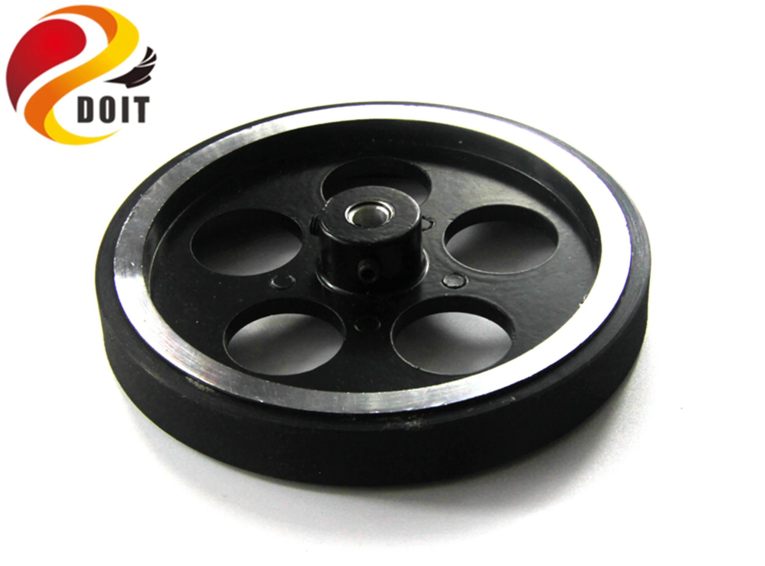 

SZDOIT 50-100KG Metal Load-bearing Wheel for RC Robot Car Toy Parts Supporting Wheels Diameter 65mm/95mm