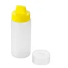 1pc 4 Holes Plastic Salad Dressing Squeeze Sauce Bottle Condiment Dispenser Ketchup Mustard Kitchen Accessories ► Photo 2/3