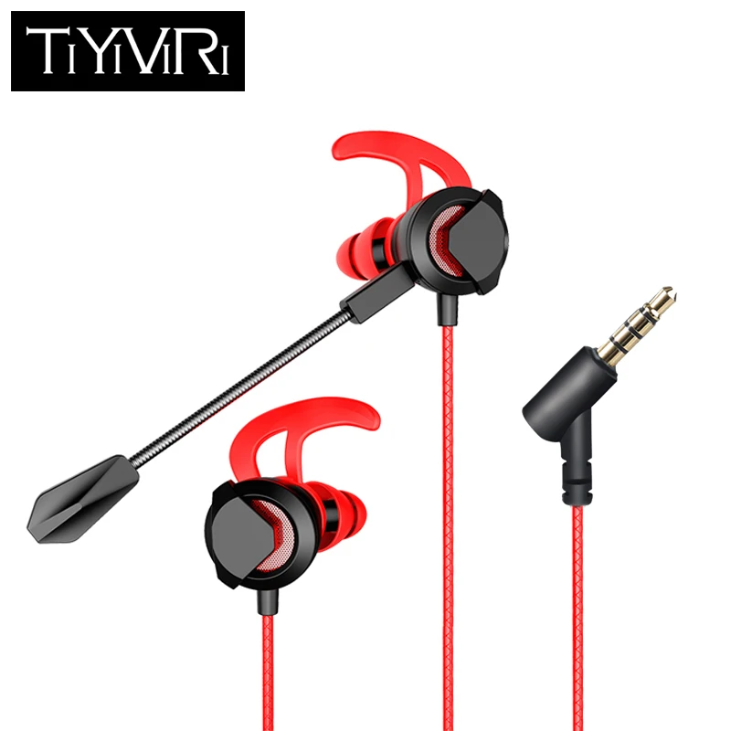 Wired headphone Gaming Headset Running Earphone with Mic 3.5mm Sports Headphone In ear Sweatproof for PS4 PC | Электроника
