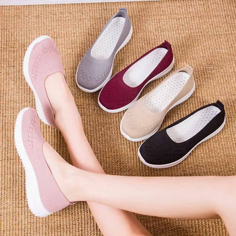 slip on shoes for elderly woman