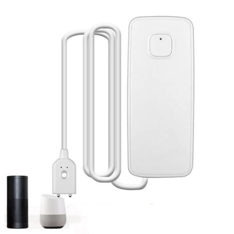 

Tuya WIFI Water Leak Sensor Flood Leakage Alarm Detector Tank Overflow Protection Tuya Smart Life App Home House Remote Control