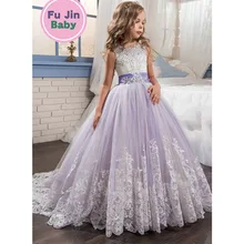 Платье для девочек; Детские платья для девочек; Пышное Платье принцессы; одежда для вечеринки, свадьбы, дня рождения