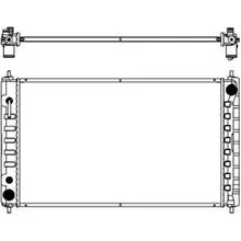 Радиатор системы охлаждения Nissan Teana 2.5/3.5i08 SAKURA 3341-8501